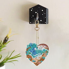 Load image into Gallery viewer, 6pcs Diamond Art Keychain Special-shaped Drill 5D DIY Bag Pandant (GJ094)