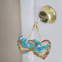 Load image into Gallery viewer, 6pcs Diamond Art Keychain Special-shaped Drill 5D DIY Bag Pandant (GJ094)