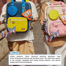 Load image into Gallery viewer, 6pcs Diamond Art Keychain Special-shaped Drill 5D DIY Bag Pandant (GJ095)