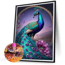 Load image into Gallery viewer, Diamond Painting - Full Round - Peacock (30*40CM)
