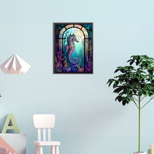 Load image into Gallery viewer, AB Diamond Painting - Full Round - Seahorse Glass Art (30*40CM)