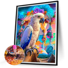 Load image into Gallery viewer, AB Diamond Painting - Full Round - flower parrot (30*40CM)