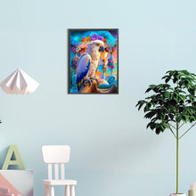 Load image into Gallery viewer, AB Diamond Painting - Full Round - flower parrot (30*40CM)