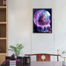 Load image into Gallery viewer, AB Diamond Painting - Full Round - castle crystal ball (30*40CM)