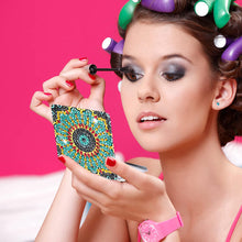 Load image into Gallery viewer, DIY Diamond Art Mosaic Makeup Mirror Paint by Number Kits Mandala (095)