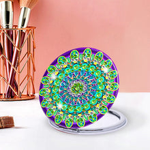 Load image into Gallery viewer, DIY Diamond Art Mosaic Makeup Mirror Paint by Number Kits Mandala (097)
