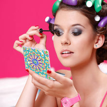 Load image into Gallery viewer, DIY Diamond Art Mosaic Makeup Mirror Paint by Number Kits Mandala (099)