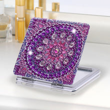 Load image into Gallery viewer, DIY Diamond Art Mosaic Makeup Mirror Paint by Number Kits Mandala (106)