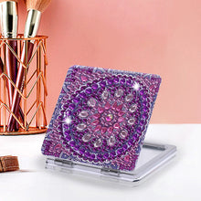 Load image into Gallery viewer, DIY Diamond Art Mosaic Makeup Mirror Paint by Number Kits Mandala (106)