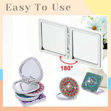 Load image into Gallery viewer, DIY Diamond Art Mosaic Makeup Mirror Paint by Number Kits Mandala (110)