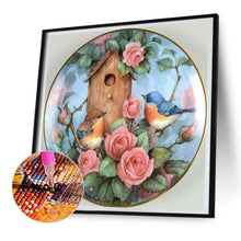 Load image into Gallery viewer, Diamond Painting - Full Round - bird house (30*30CM)