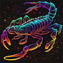 Load image into Gallery viewer, Diamond Painting - Full Round - 12 constellations Scorpio (30*30CM)