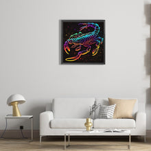 Load image into Gallery viewer, Diamond Painting - Full Round - 12 constellations Scorpio (30*30CM)