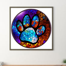 Load image into Gallery viewer, Diamond Painting - Full Round - dog paw (30*30CM)