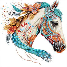 Load image into Gallery viewer, Diamond Painting - Partial Special Shaped - horse (30*30CM)