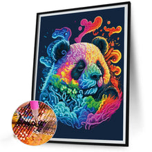 Load image into Gallery viewer, Diamond Painting - Partial Special Shaped - colorful panda (30*40CM)