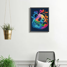 Load image into Gallery viewer, Diamond Painting - Partial Special Shaped - colorful panda (30*40CM)