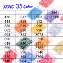 Load image into Gallery viewer, 35 Colors Diamond Art Kit AB Drill Beads Square/Round Diamond (Round Drill 2)
