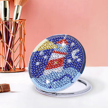 Load image into Gallery viewer, DIY Crystal Diamond Mirror Portable Paint by Number Kits for Girl (070)