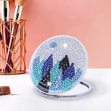 Load image into Gallery viewer, DIY Crystal Diamond Mirror Portable Paint by Number Kits for Girl (072)