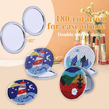 Load image into Gallery viewer, DIY Crystal Diamond Mirror Portable Paint by Number Kits for Girl (072)