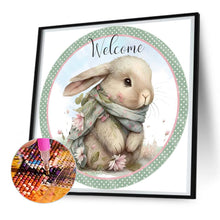 Load image into Gallery viewer, Diamond Painting - Full Round - bunny garland (30*30CM)
