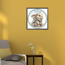Load image into Gallery viewer, Diamond Painting - Full Round - bunny garland (30*30CM)