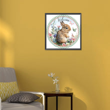 Load image into Gallery viewer, Diamond Painting - Full Round - bunny garland (30*30CM)