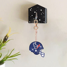 Load image into Gallery viewer, Helmets Diamond Painting Keychain DIY Diamond Ornament Decoration Gift for Kids