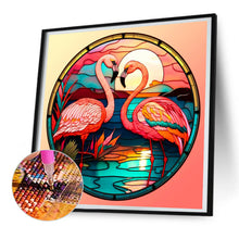 Load image into Gallery viewer, Diamond Painting - Full Round - flamingo (30*30CM)