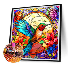 Load image into Gallery viewer, Diamond Painting - Full Round - colorful hummingbird (30*30CM)
