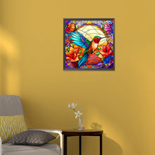 Load image into Gallery viewer, Diamond Painting - Full Round - colorful hummingbird (30*30CM)