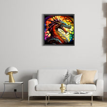 Load image into Gallery viewer, Diamond Painting - Full Round - laughing dragon (30*30CM)