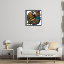 Load image into Gallery viewer, Diamond Painting - Full Round - round card peacock (35*35CM)