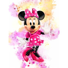 Load image into Gallery viewer, Diamond Painting - Full Round - Watercolor Disney Minnie Mouse (30*40CM)