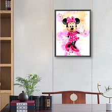 Load image into Gallery viewer, Diamond Painting - Full Round - Watercolor Disney Minnie Mouse (30*40CM)