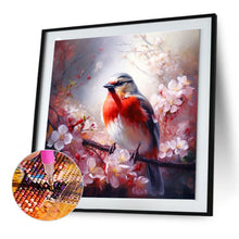 Load image into Gallery viewer, Diamond Painting - Full Round - Cherry Blossoms and Birds (30*30CM)