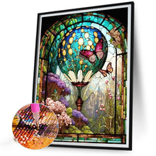 Load image into Gallery viewer, Diamond Painting - Full Square - Glass Art - Hot Air Balloon (40*50CM)