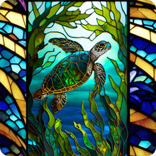 Load image into Gallery viewer, Diamond Painting - Full Round - Sea Life Glass Art (30*30CM)