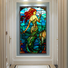 Load image into Gallery viewer, Diamond Painting - Full Round - Mermaid Glass Art (40*70CM)