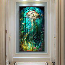 Load image into Gallery viewer, Diamond Painting - Full Round - Jellyfish Glass Art (40*70CM)