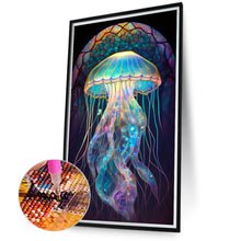 Load image into Gallery viewer, Diamond Painting - Full Round - Jellyfish Glass Art (40*70CM)