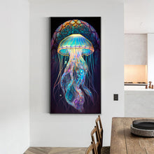Load image into Gallery viewer, Diamond Painting - Full Round - Jellyfish Glass Art (40*70CM)