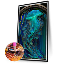 Load image into Gallery viewer, Diamond Painting - Full Round - Jellyfish Glass Art (40*70CM)