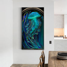 Load image into Gallery viewer, Diamond Painting - Full Round - Jellyfish Glass Art (40*70CM)