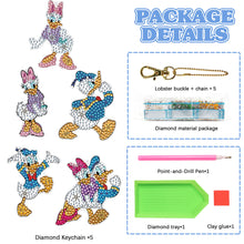 Load image into Gallery viewer, DIY Diamond Ornament Decoration Pirate Captain 6pcs Gift for Kids (GJ071)