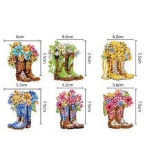 Load image into Gallery viewer, DIY Diamond Ornament Decoration Pirate Captain 6pcs Gift for Kids (GJ099)