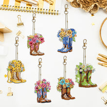 Load image into Gallery viewer, DIY Diamond Ornament Decoration Pirate Captain 6pcs Gift for Kids (GJ099)