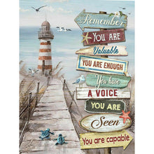 Load image into Gallery viewer, Diamond Painting - Full Round - beach sign (30*40CM)