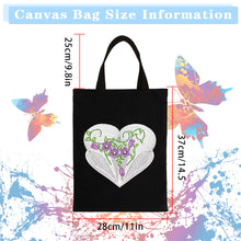 Load image into Gallery viewer, DIY Diamond Painting Rhinestone Eco-friendly Bag Fashionable Fashion Pocket Tote